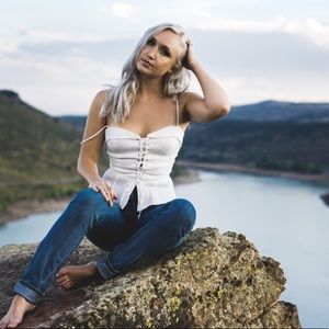 Reformation Clayton Top